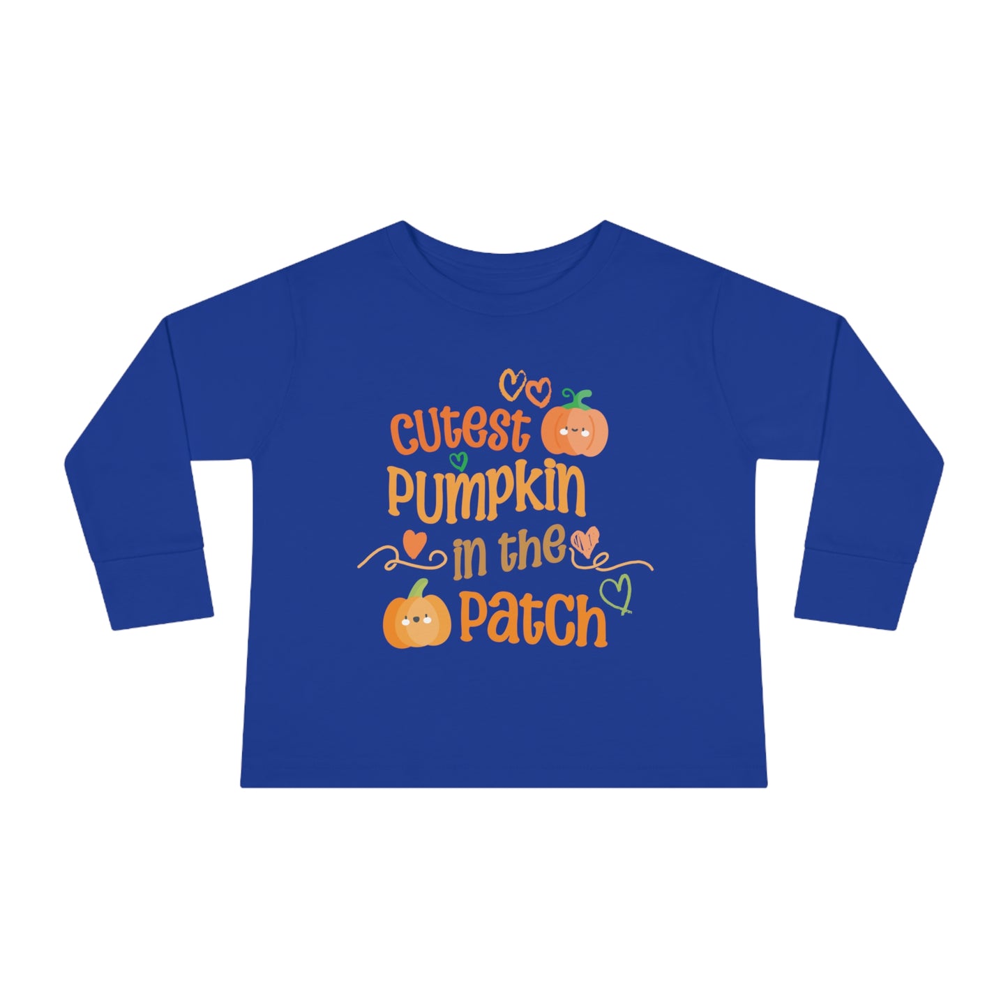 Cutest Pumpkin In The Patch-Toddler Long Sleeve