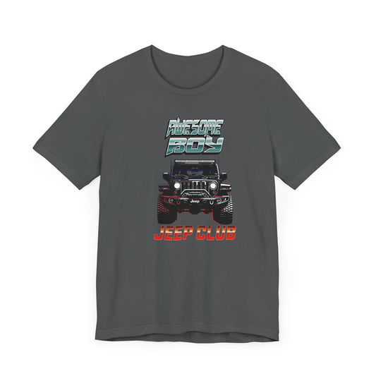 Awesome Boy Jeep Club-Short Sleeve Bella Canvas