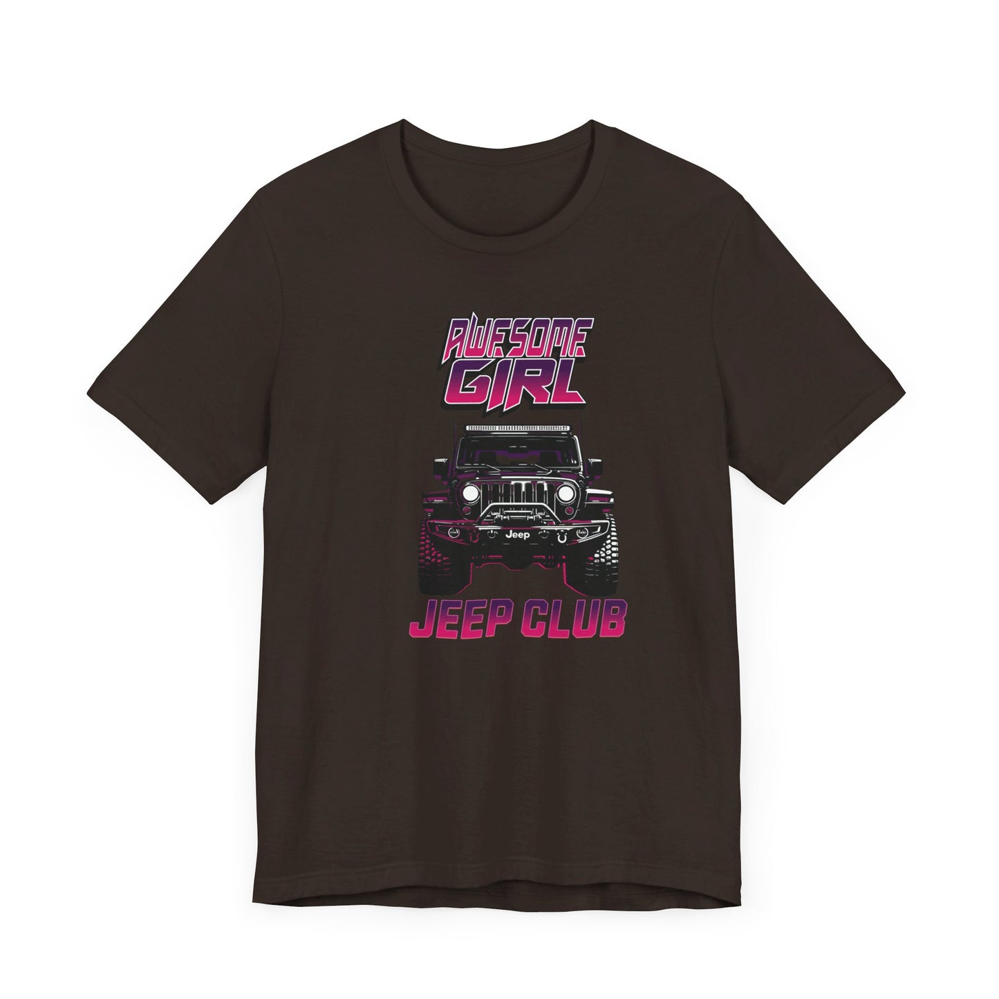 Awesome Girl Jeep Club T-Shirt