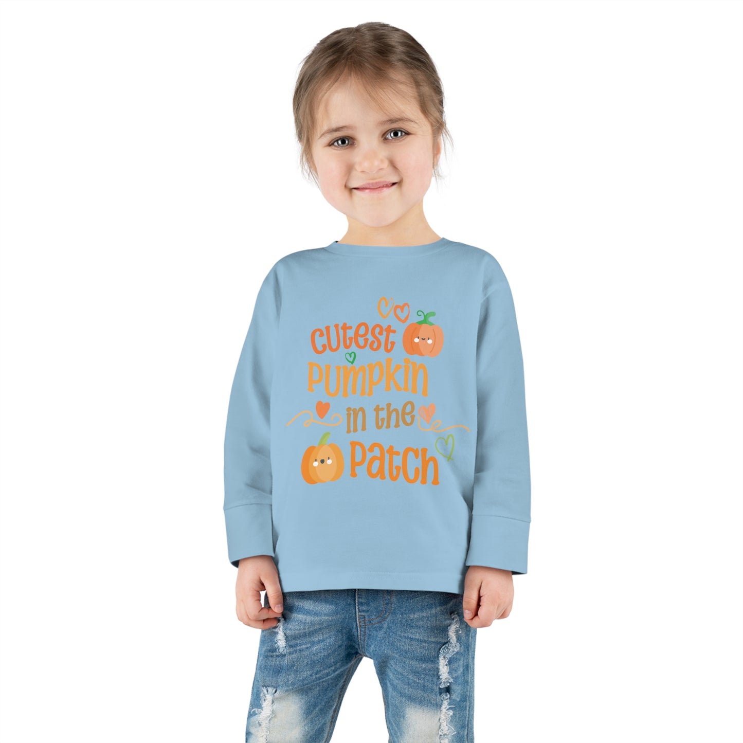 Cutest Pumpkin In The Patch-Toddler Long Sleeve