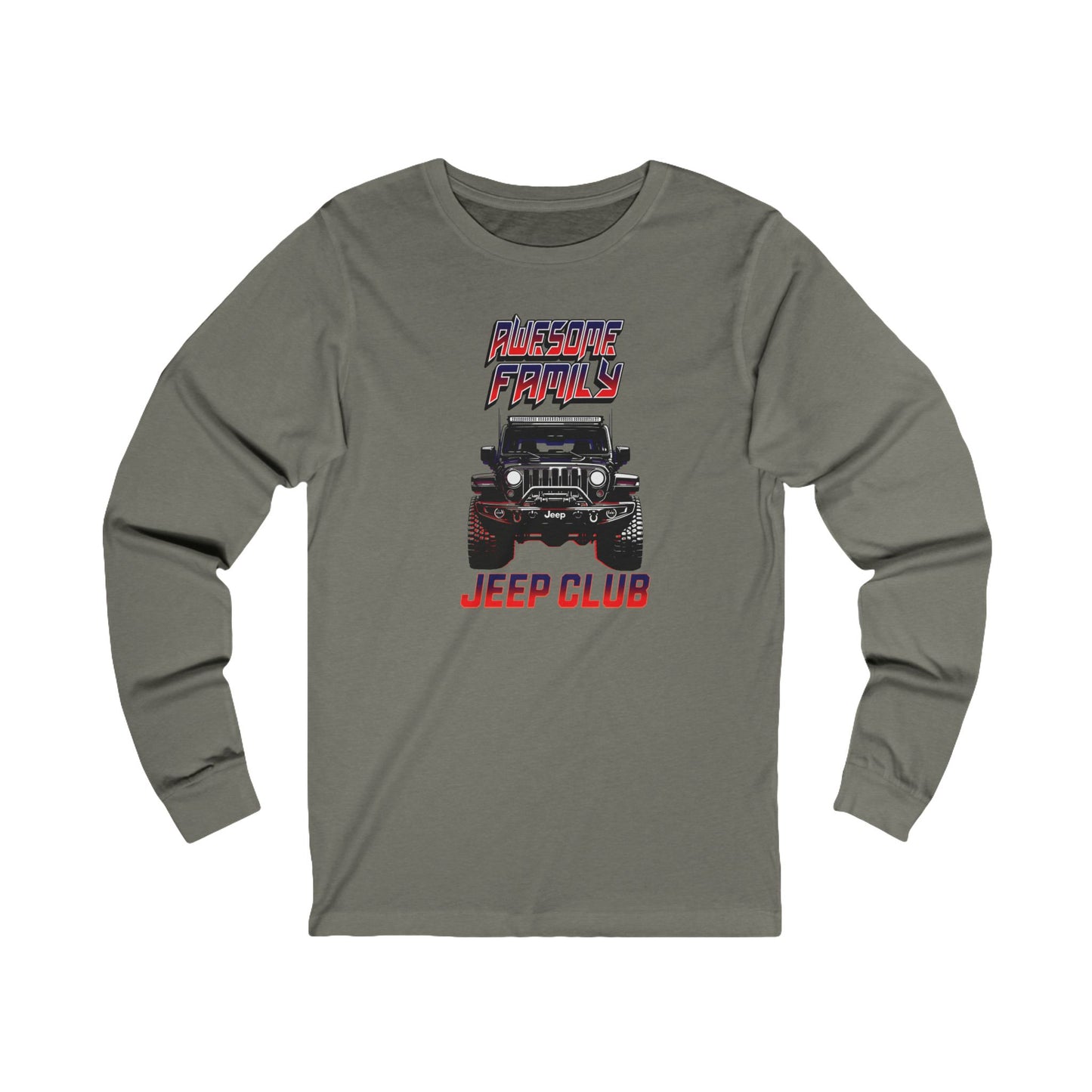 Awesome Family Jeep Club-Long Sleeve