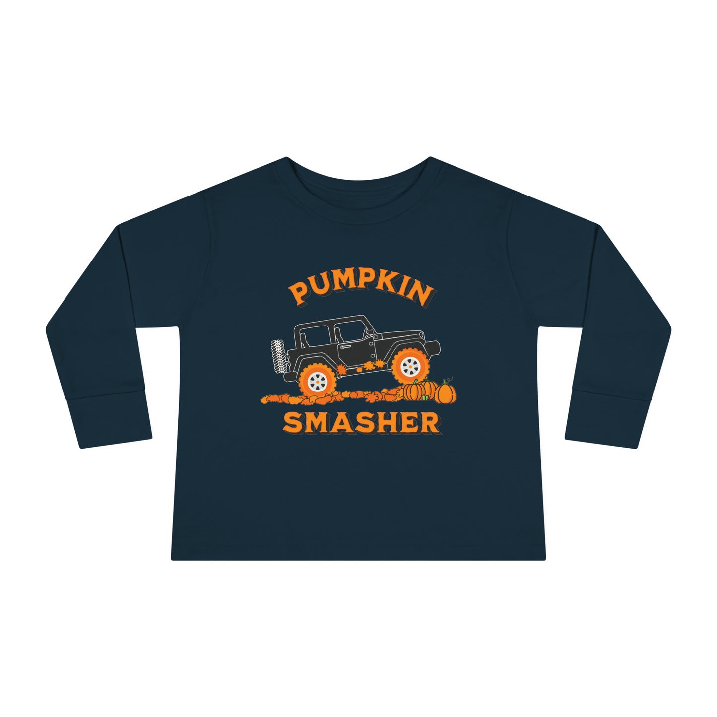 Pumpkin Smasher-Toddler Long Sleeve