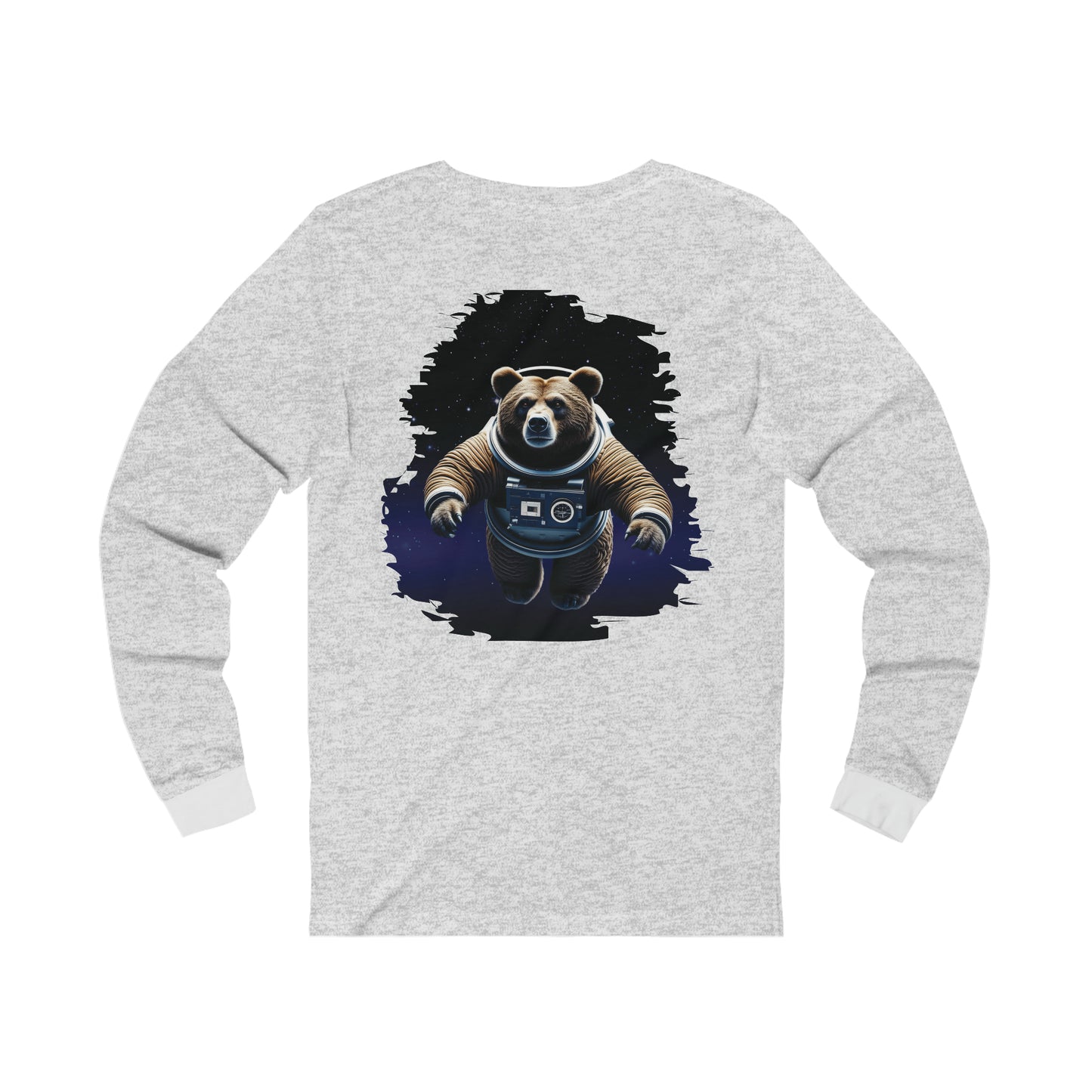 Bear In Space-Long Sleeve Tee