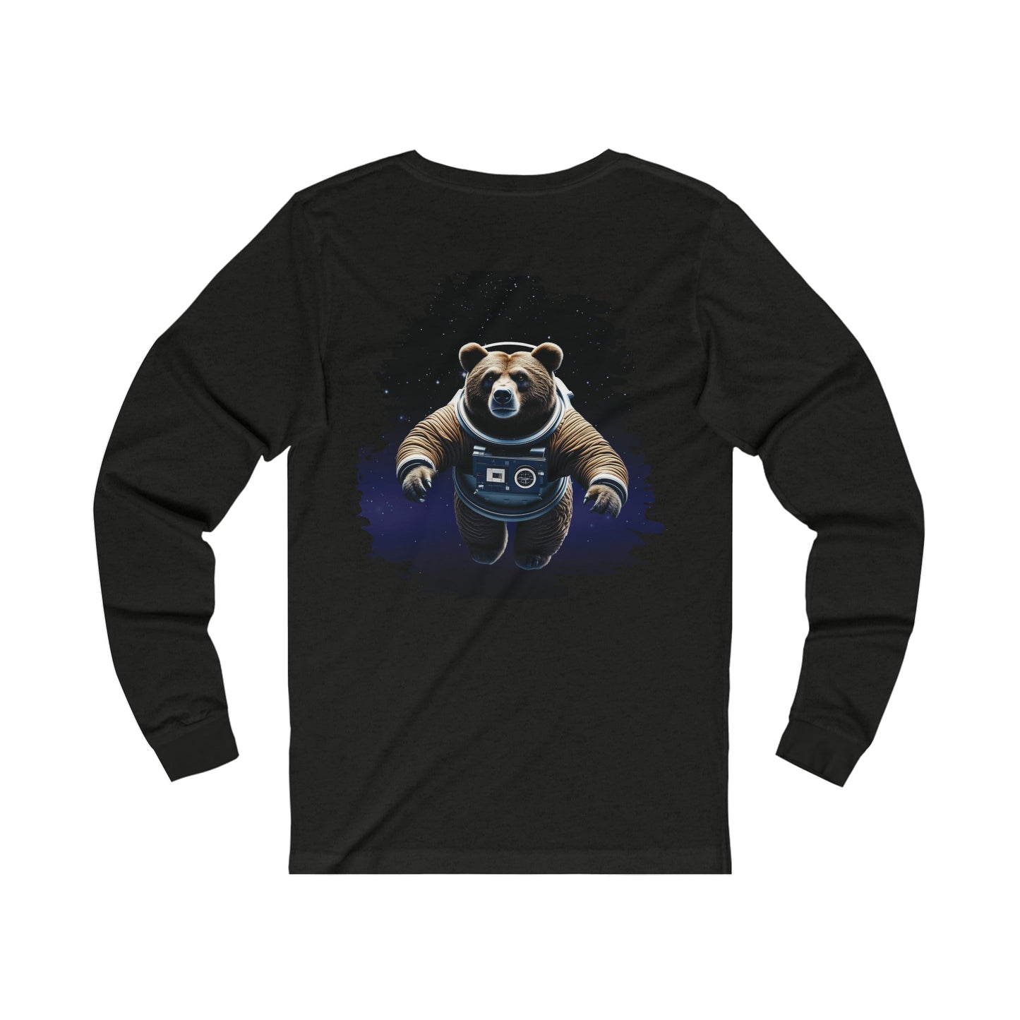 Bear In Space-Long Sleeve Tee