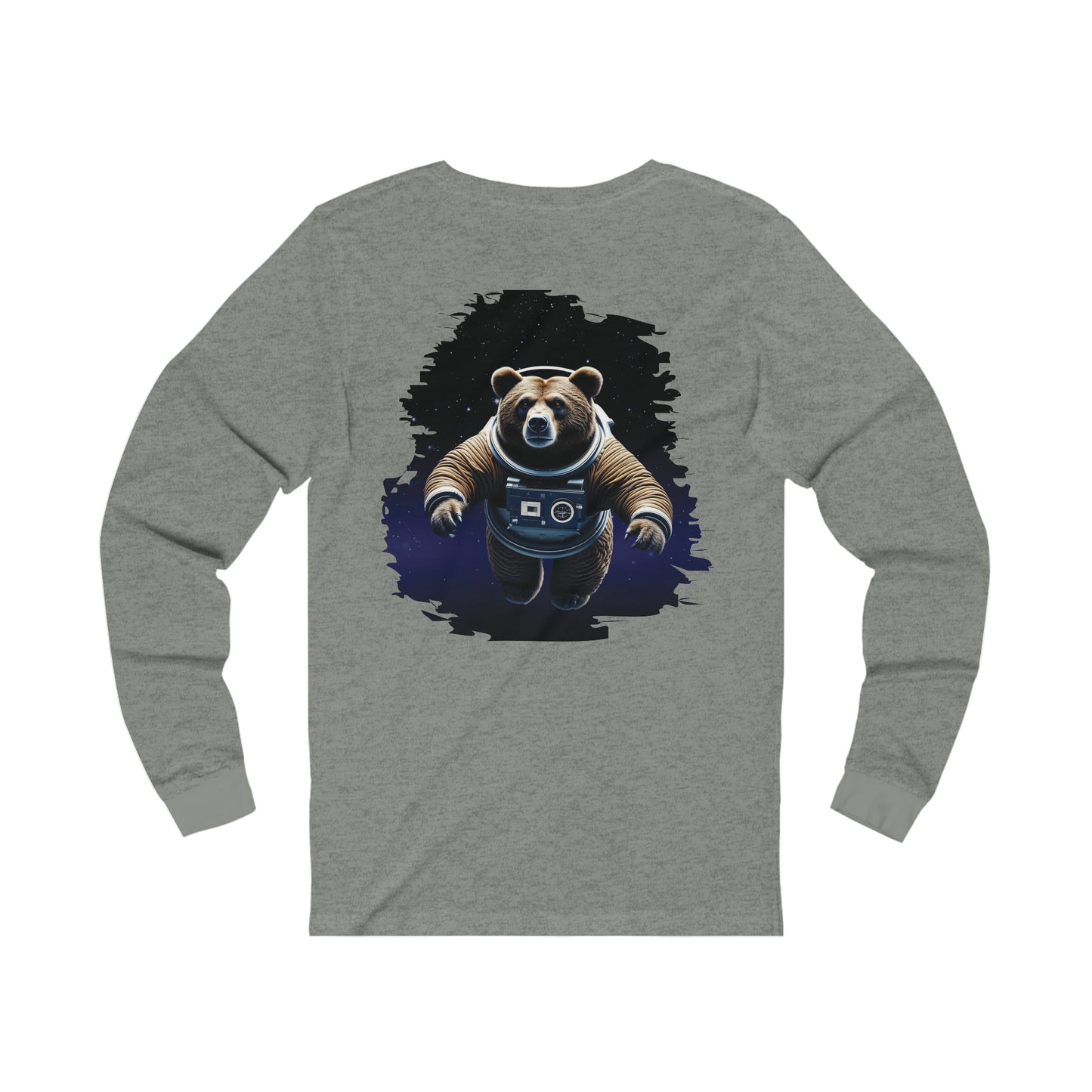 Bear In Space-Long Sleeve Tee