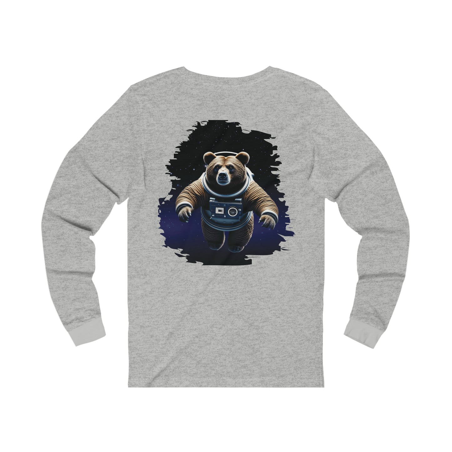 Bear In Space-Long Sleeve Tee