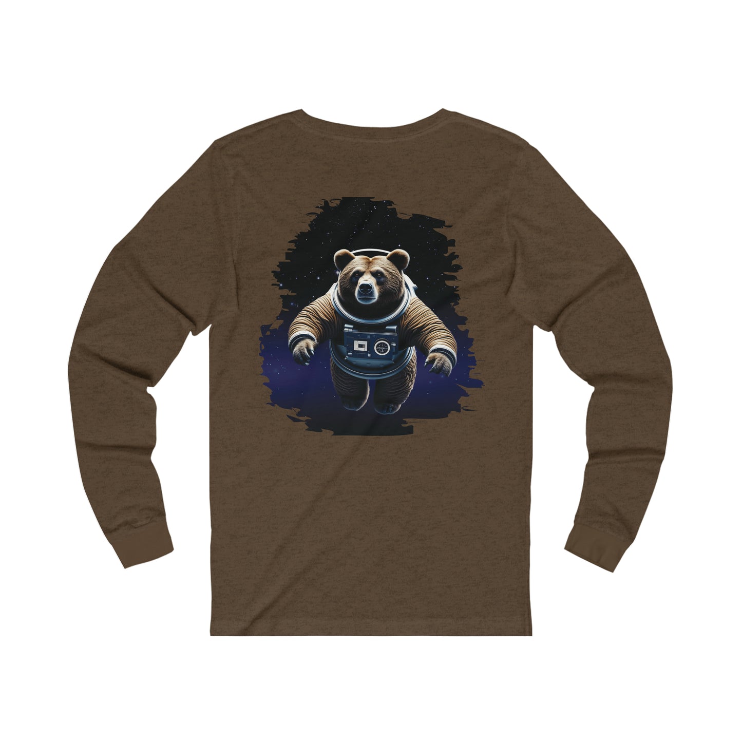 Bear In Space-Long Sleeve Tee