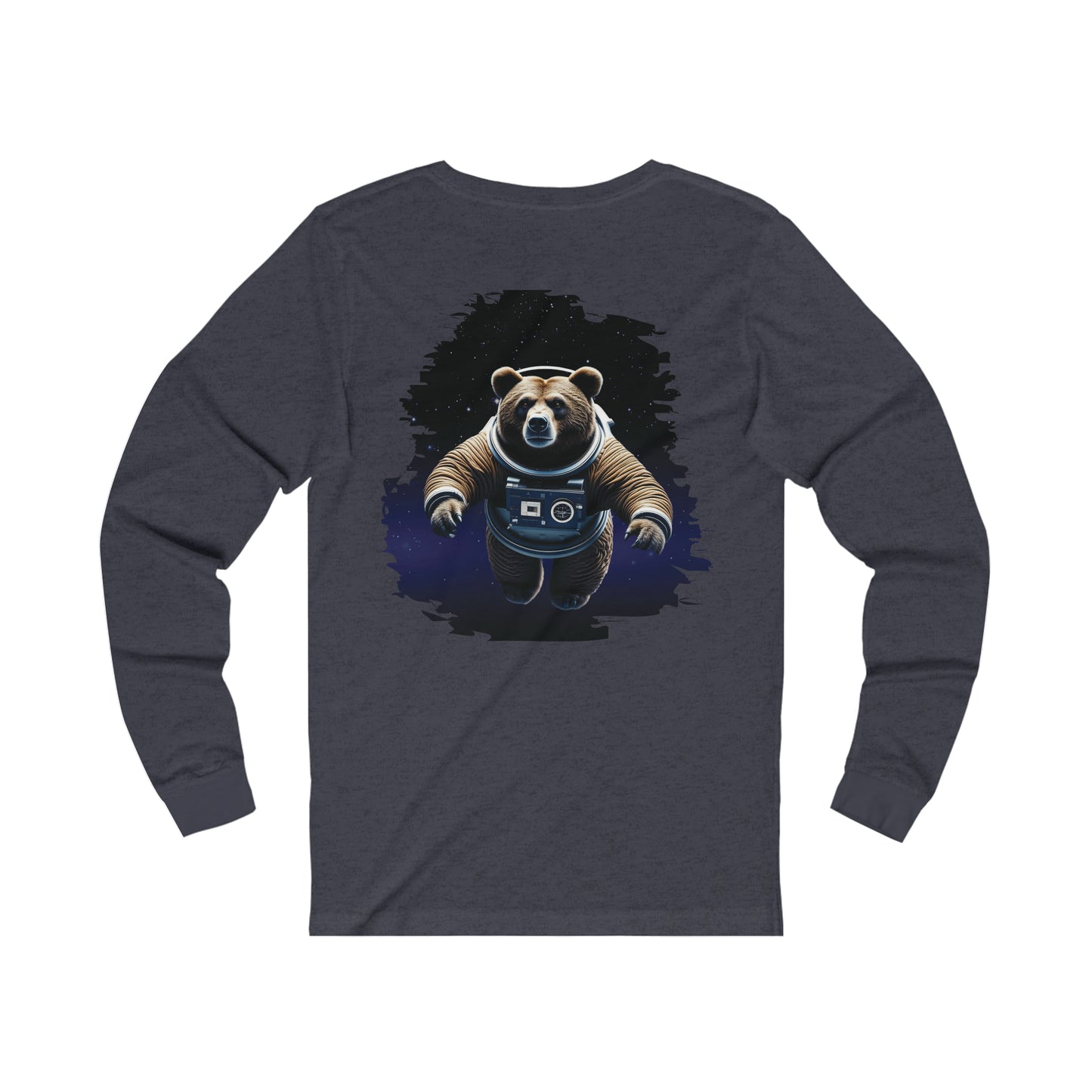 Bear In Space-Long Sleeve Tee