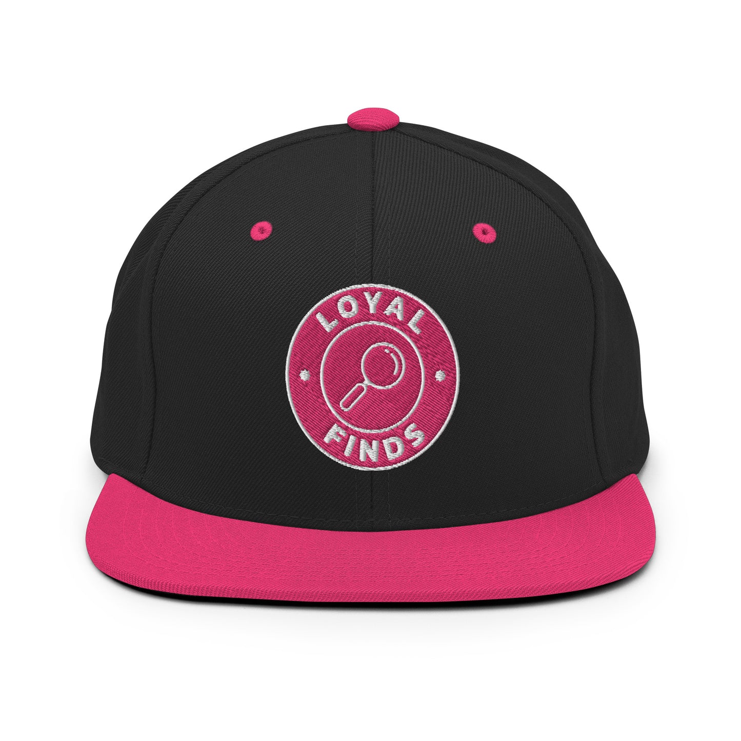 Loyal Finds Spy Glass Pink Snapback Flatbill