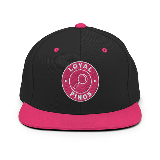 Loyal Finds Spy Glass Pink Snapback Flatbill