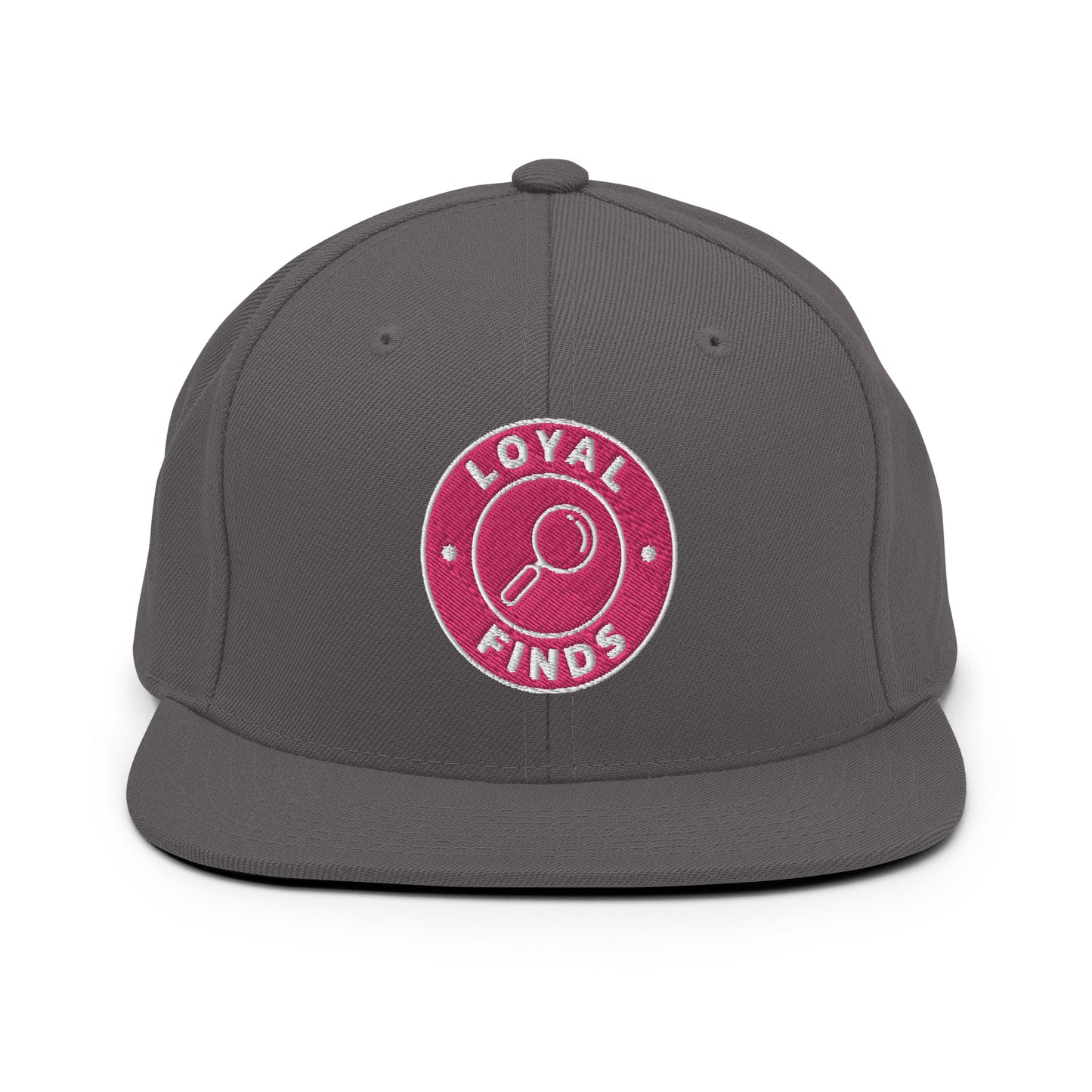 Loyal Finds Spy Glass Pink Snapback Flatbill