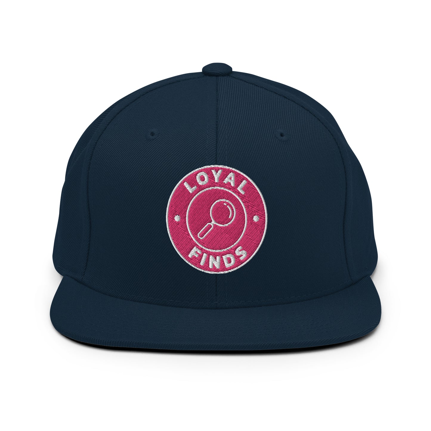 Loyal Finds Spy Glass Pink Snapback Flatbill