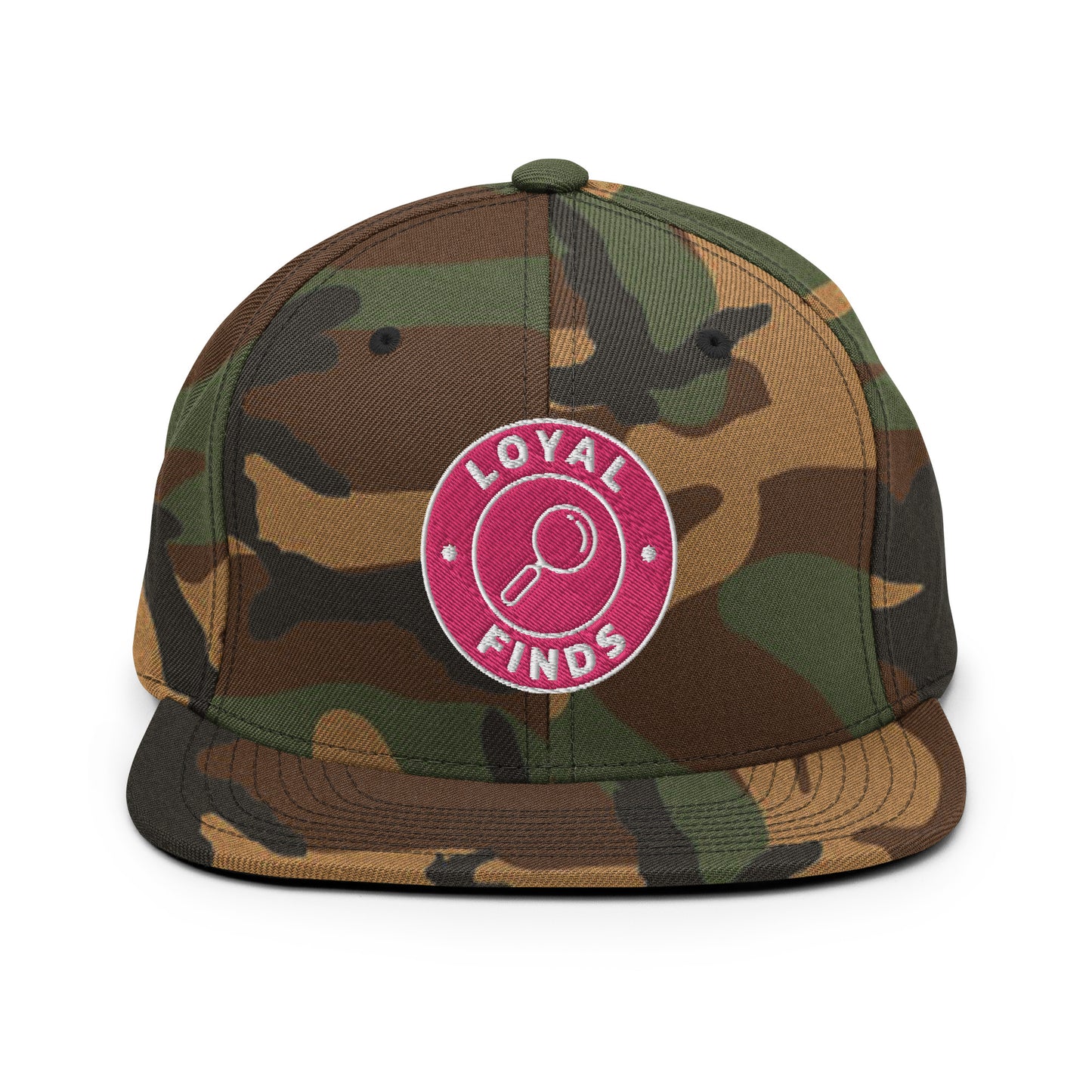 Loyal Finds Spy Glass Pink Snapback Flatbill