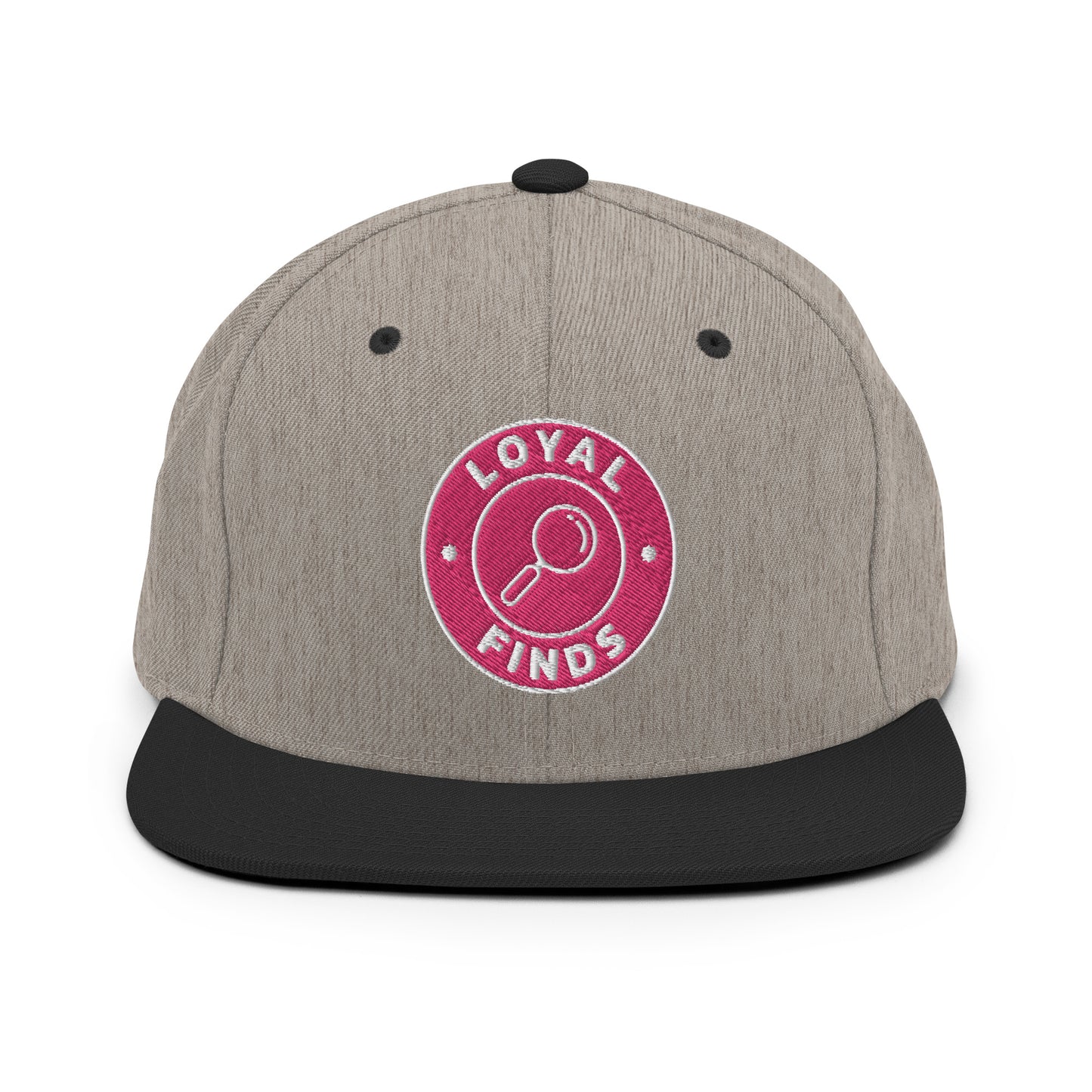 Loyal Finds Spy Glass Pink Snapback Flatbill