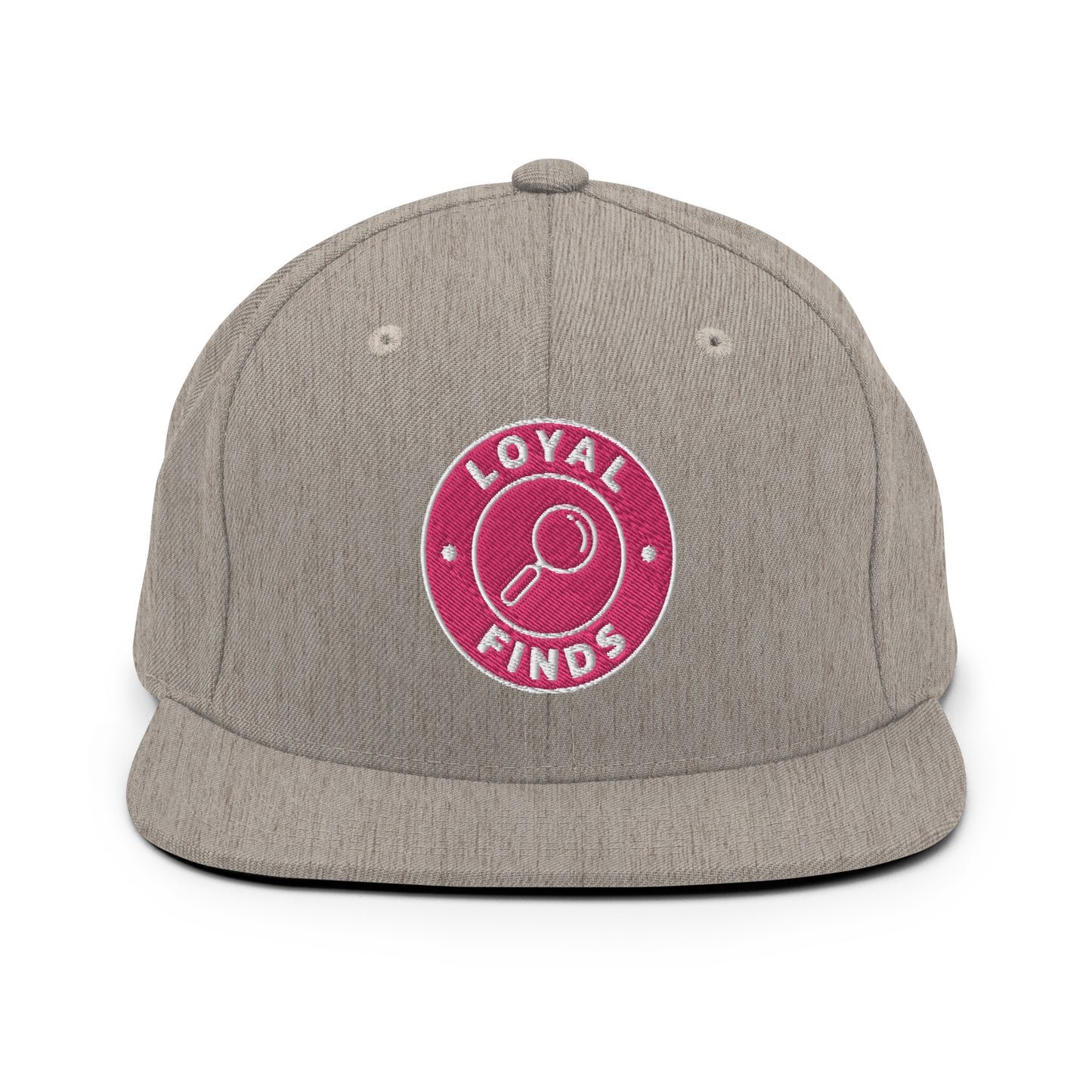 Loyal Finds Spy Glass Pink Snapback Flatbill