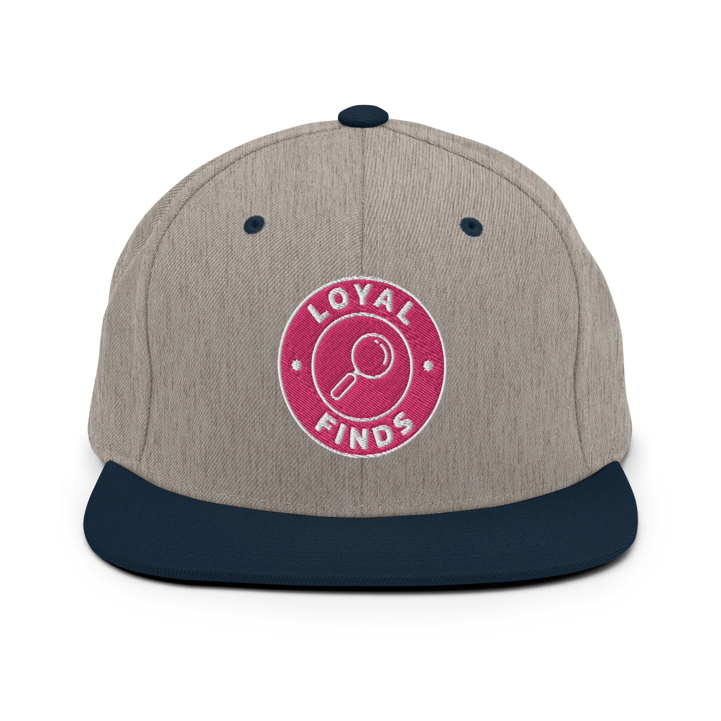 Loyal Finds Spy Glass Pink Snapback Flatbill