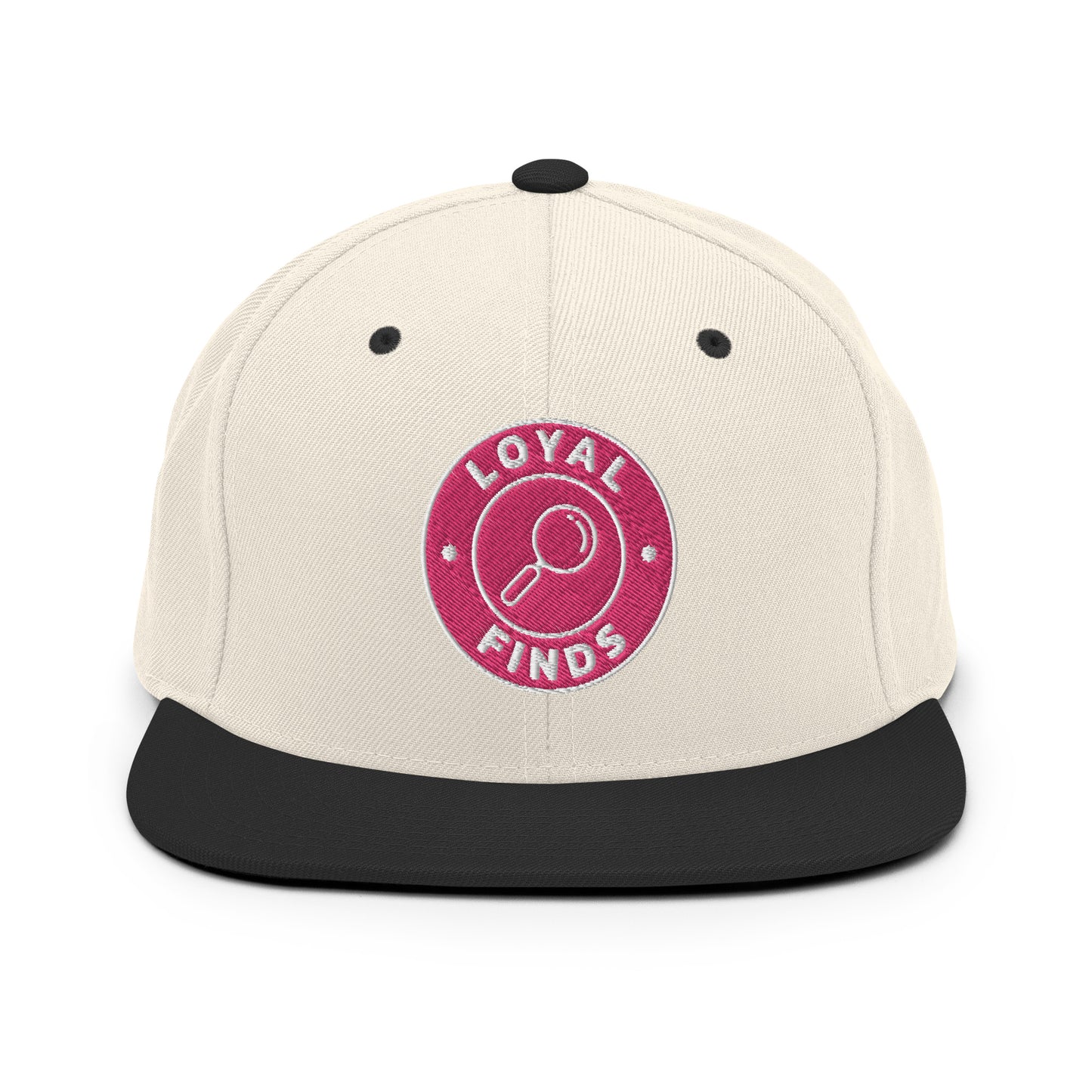 Loyal Finds Spy Glass Pink Snapback Flatbill