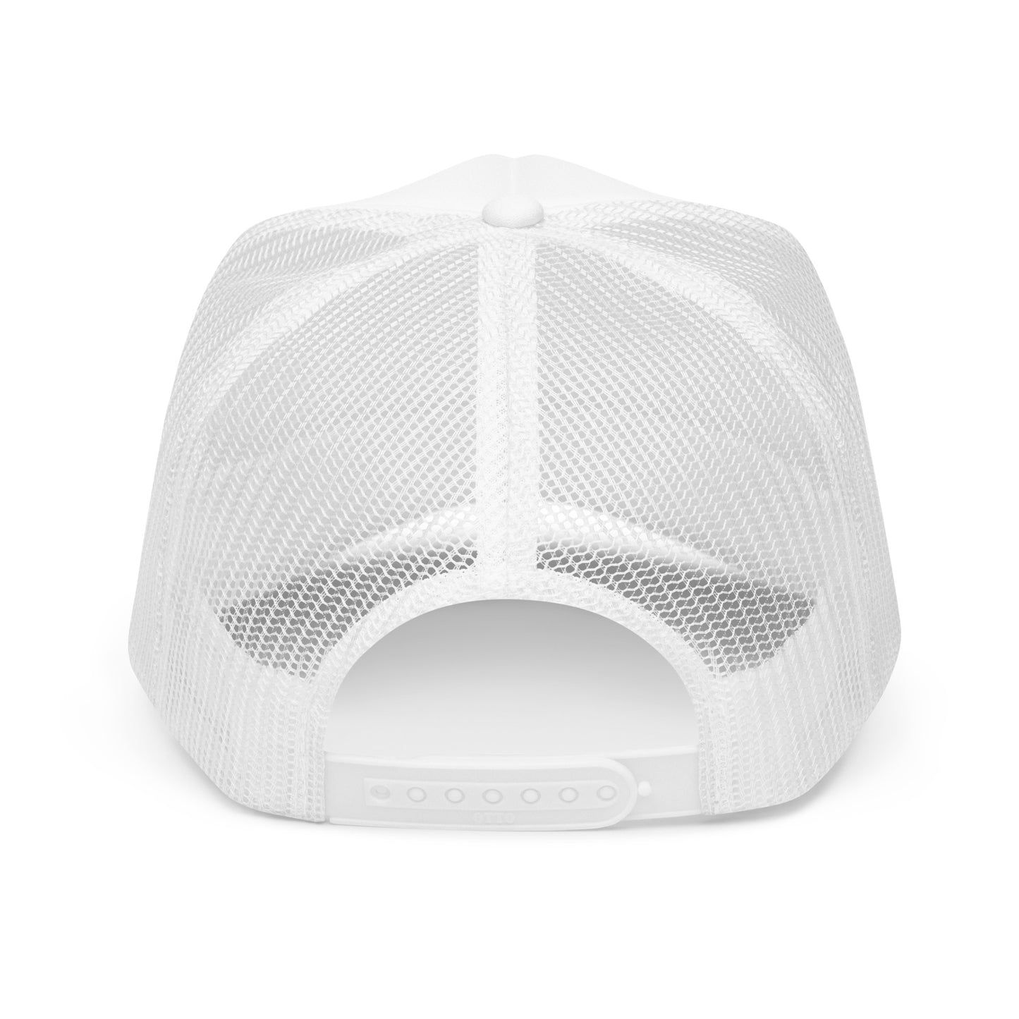 Rabun County Life White Letter Foam Net Snapback