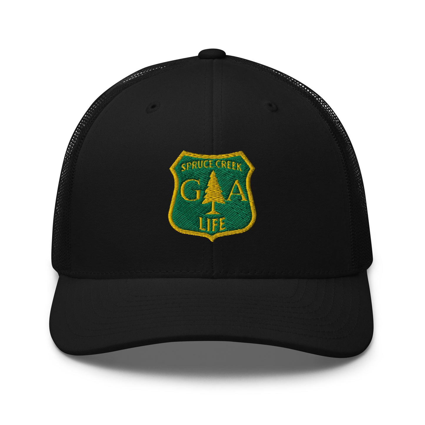 Spruce Creek Life Forest Shield Net Snapback