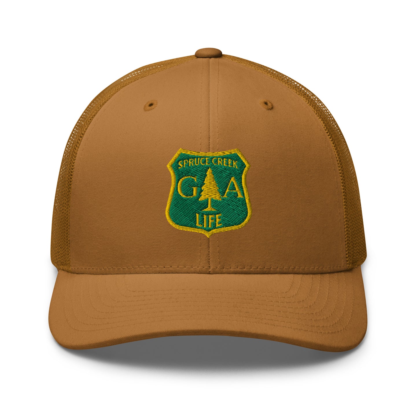 Spruce Creek Life Forest Shield Net Snapback