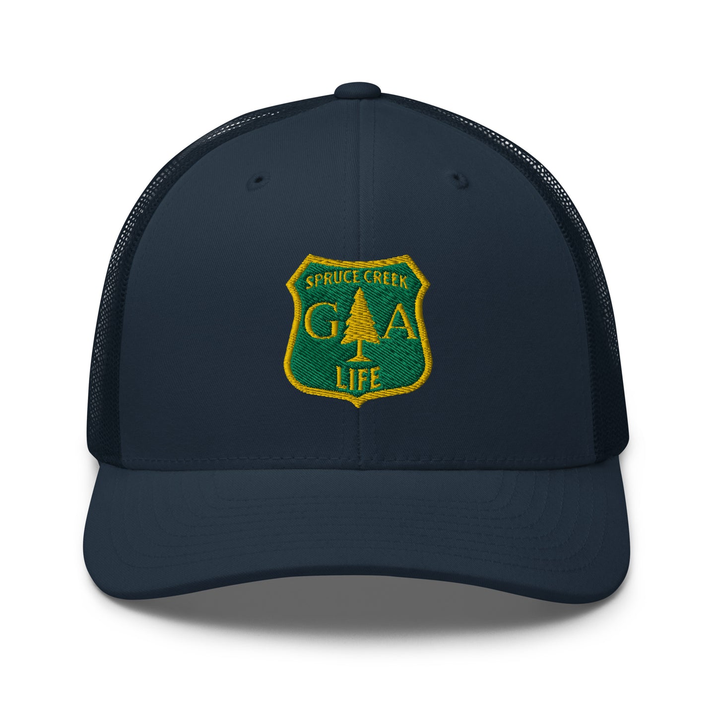 Spruce Creek Life Forest Shield Net Snapback