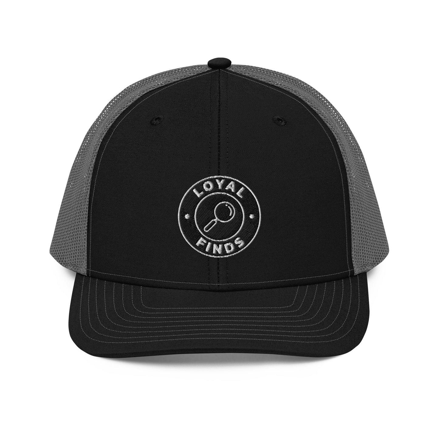 Loyal Finds Spy Glass Black Trucker Net Snapback