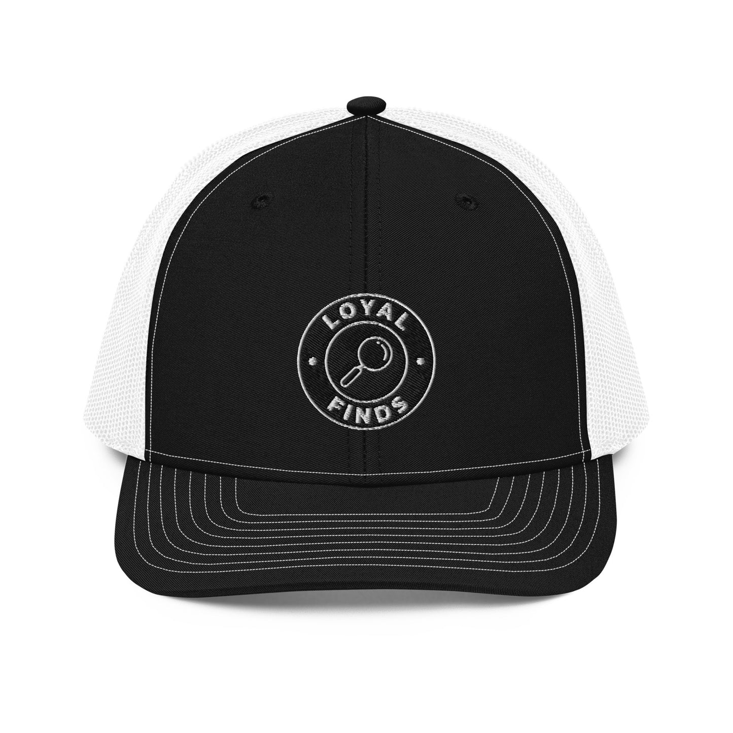 Loyal Finds Spy Glass Black Trucker Net Snapback