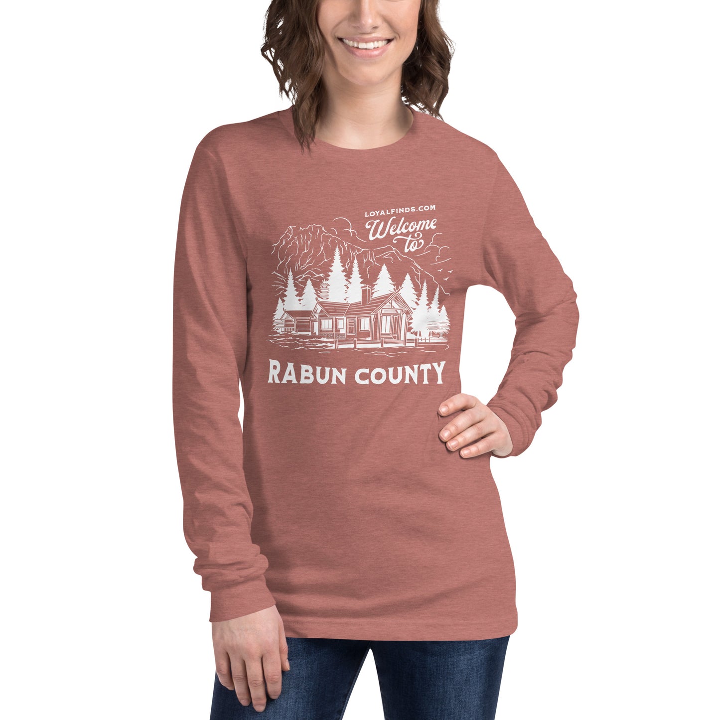 Welcome to Rabun Co-Lake House-Unisex Long Sleeve Tee