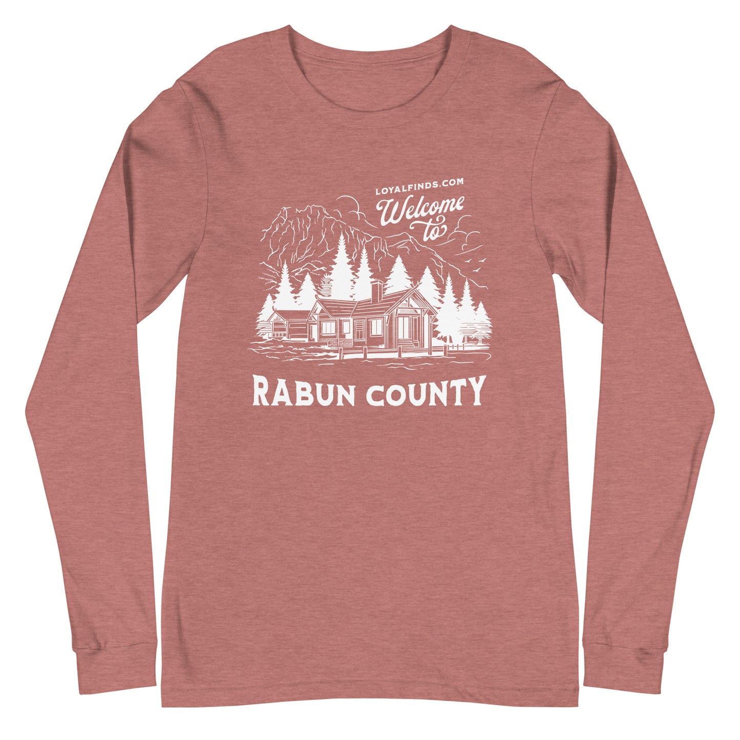 Welcome to Rabun Co-Lake House-Unisex Long Sleeve Tee