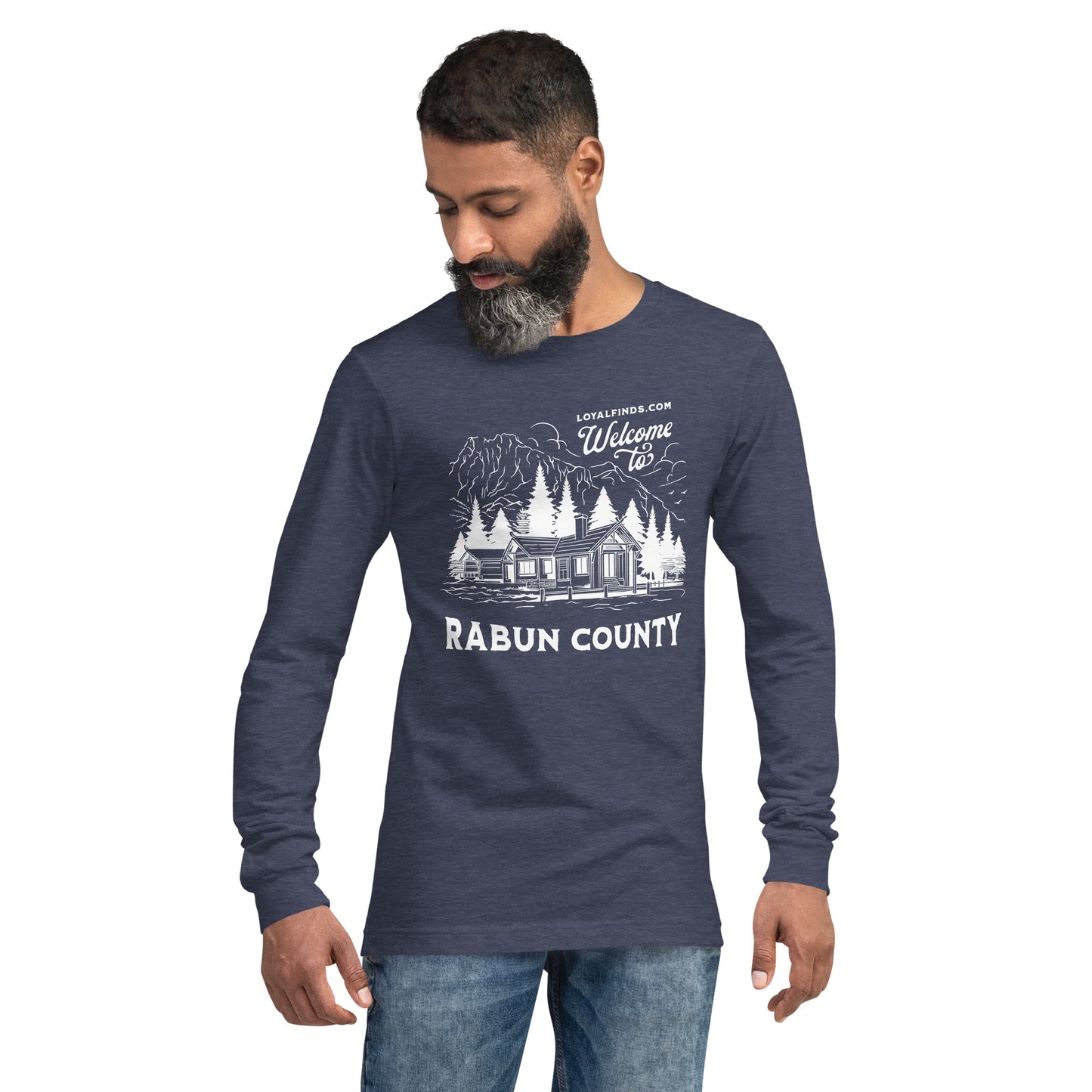 Welcome to Rabun Co-Lake House-Unisex Long Sleeve Tee