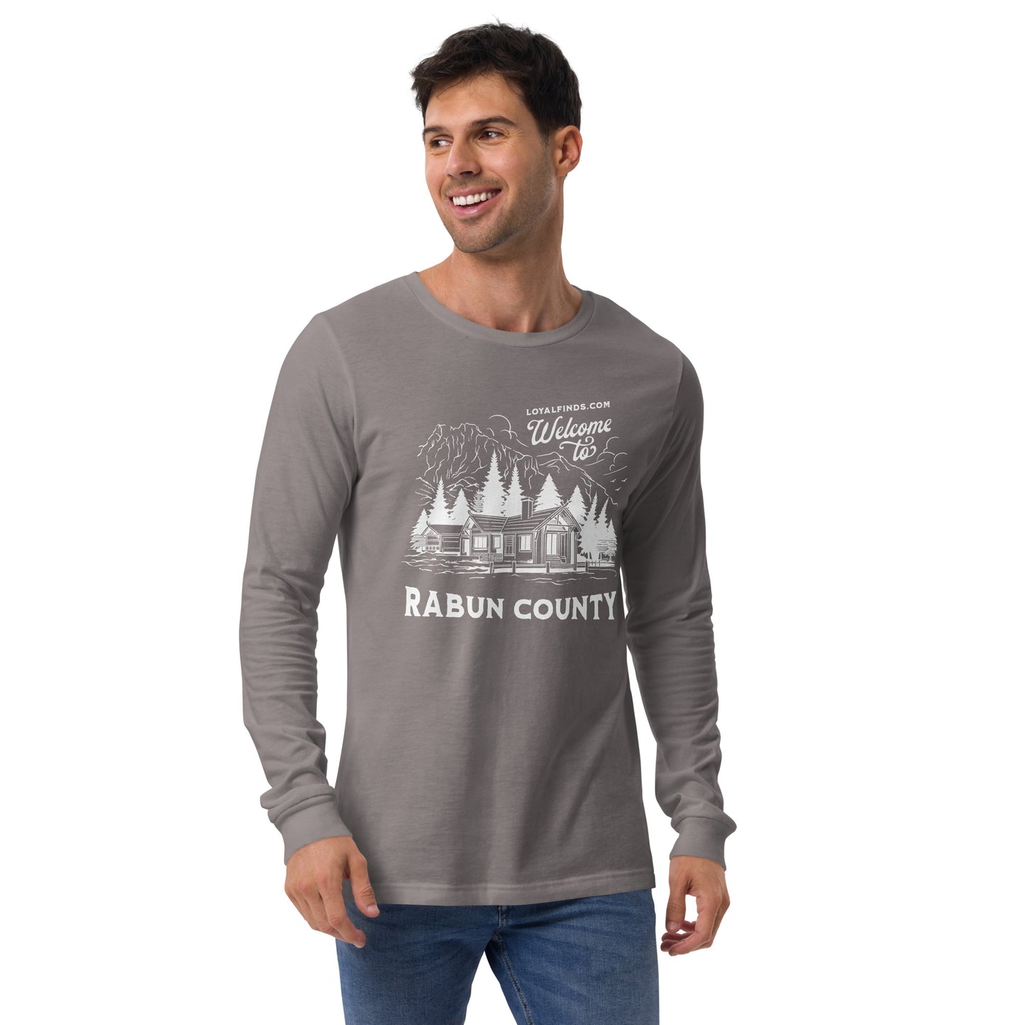 Welcome to Rabun Co-Lake House-Unisex Long Sleeve Tee