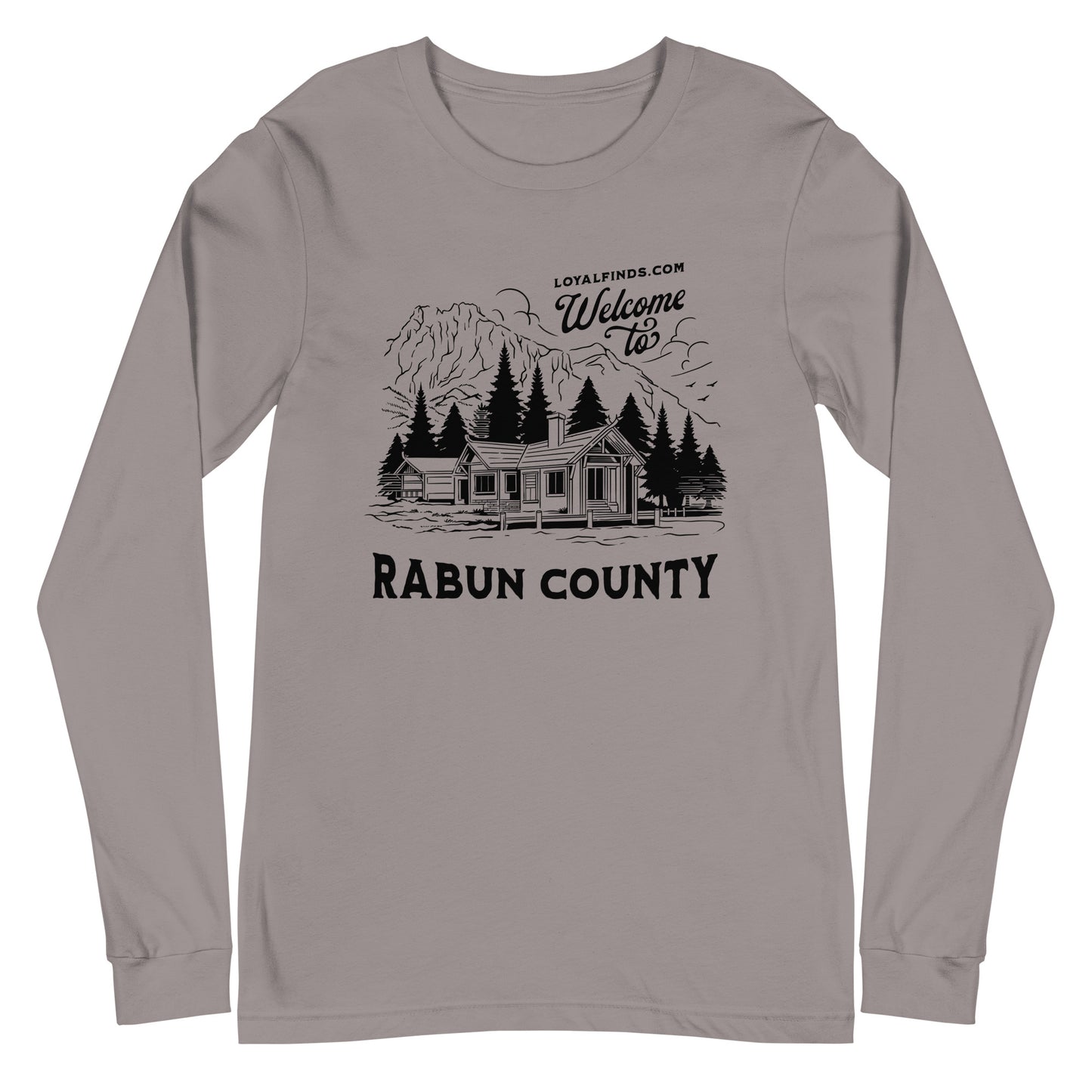 Welcome to Rabun Co-Lake House-Unisex Long Sleeve Tee